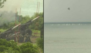 Taïwan: exercice d'artillerie simulant une défense contre une invasion chinoise