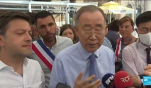 Ban Ki-Moon à Marseille : pétanque et défense du climat au programme