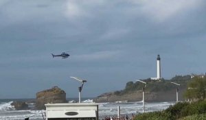 16 baigneurs, piégés par le courant, sauvés de la noyade à Biarritz