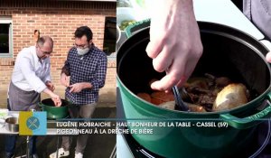 Une recette des Flandres avec Eugène Hobraiche du restaurant Haut Bonheur de la table à Cassel