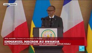 REPLAY - Le président rwandais Paul Kagame s'exprime depuis Kigali