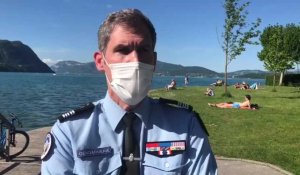 Lac du Bourget : le colonel Chantereau annonce le renfort de la Garde républicaine pour l'été