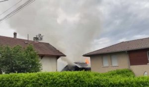 Thonon : deux habitations en flamme mercredi 2 juin
