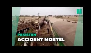 Au Pakistan, une collision entre deux trains fait au moins 34 morts
