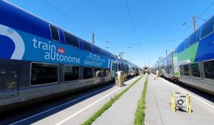 Interview de Frédéric Guichard, directeur régional de la SNCF des Hauts de France sur le train autonome