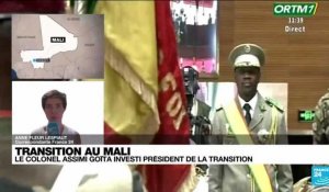 Investiture d'Assimi Goïta : que retenir du discours du nouveau président de la transition du Mali ?