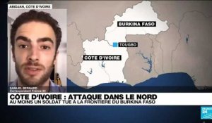 Côte d'Ivoire : au moins un soldat tué après une attaque dans le nord du pays