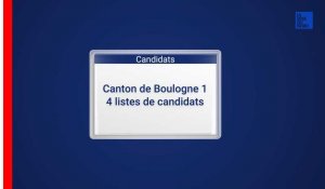 Départementales : les candidats dans le canton de Boulogne 1