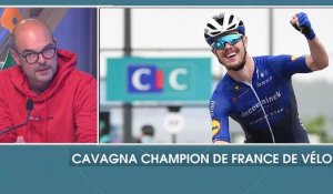Cyclisme : Cavagna champion de France de vélo