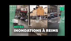 Inondations à Reims après un violent orage, une personne recherchée à Beauvais