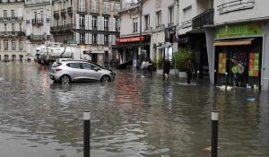 Inondations Reims lundi 21 juin après l'orage