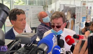 Affaire Elodie Kulik : son père s'exprime à l'arrivée à son arrivée au tribunal de Douai