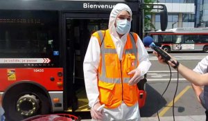 Lille : bus, métros et tramways désinfectés