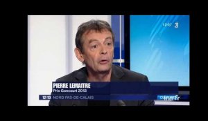 Invité  Pierre Lemaitre - Prix Goncourt 2013 pour son roman Au revoir la-haut