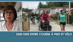 3500 km de course à pied et de vélo pour Isabelle Valéra de Bergues (Emission du 15/06/2021)