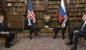 Biden insiste sur l'importance du "tête-à-tête" au début de sa rencontre avec Poutine
