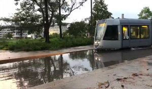 A Reims, le tram glisse sur l'eau