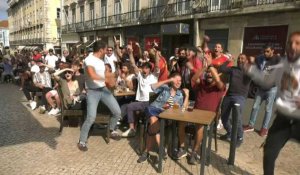 Euro-2020: les supporters portugais réagissent à l'ouverture du score contre l'Allemagne