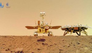 "Selfie" du rover chinois Zhurong sur Mars