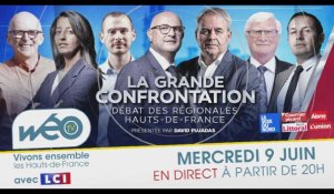 Débat des Régionales en Hauts-de-France : la grande confrontation