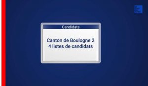 Départementales : les candidats dans le canton de Boulogne 2