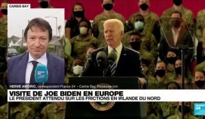 Visite de Joe Biden en Europe : l'Irlande du Nord au menu des discussions avec Boris Johnson