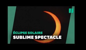 Vous n'avez pas pu voir l'éclipse solaire en France, voilà à quoi elle ressemblait