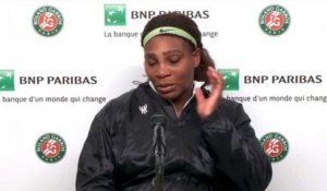 Roland-Garros 2021 - Serena Williams : "I wouldn't say I'm like Roger Federer"