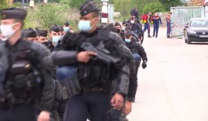 Evacuation migrants Calais