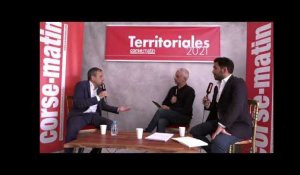 Territoriales 2021 : Jean-Guy Talamoni face à la rédaction de Corse-Matin