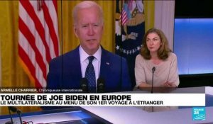 Tournée de Joe Biden en Europe : une rencontre avec Poutine très attendue à Genève