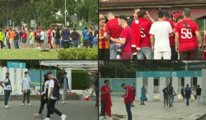 Euro-2020: arrivée des supporters pour le match d'ouverture à Rome