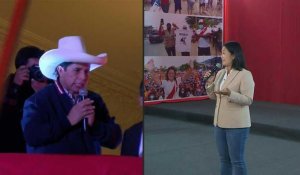 Pérou: Castillo se voit comme le vainqueur de la présidentielle