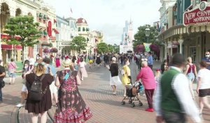Réouverture de Disneyland Paris: arrivée des premiers visiteurs