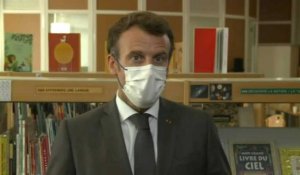 A Château-Thierry, Macron lance la grande cause nationale de la lecture