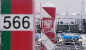 Pour bloquer l'arrivée des migrants, la Pologne construit un mur à la frontière du Bélarus
