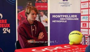 ATP - Montpellier 2022 - Alexander Zverev : "I was under a lot of pressure in Australia, everyone kept telling me that I could become a world number"