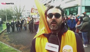 Grève des agents pôle emploi : 100 manifestants à Nantes