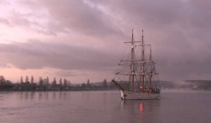 Une mini-croisière sur la Seine à bord du voilier «Le Français»