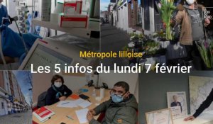 Lille et la métropole lilloise : nos 5 infos du lundi 7 février