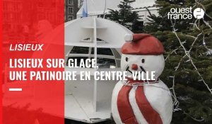 VIDÉO. Jusqu'au 20 février, une patinoire est installée dans le centre-ville de Lisieux