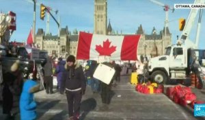 Canada : le pont Ambassador évacué mais Ottawa toujours paralysée par les manifestants