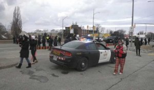 Canada : le pont Ambassador rouvert après l'expulsion des manifestants