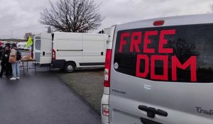  Le convoi de la liberté : des véhicules rassemblés au Heysel