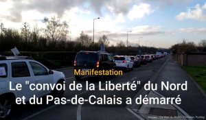 "Convoi de la liberté" : ils sont partis depuis le Nord et le Pas-de-Calais