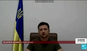 Zelensky demande aux Européens de "prouver qu'ils sont avec l'Ukraine"