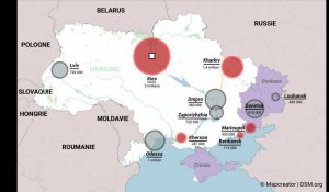 Kiev, Kharkiv, Marioupol... cinq grandes villes menacées par la guerre en Ukraine