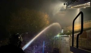 Incendie d’un entrepôt à Vieux-Condé