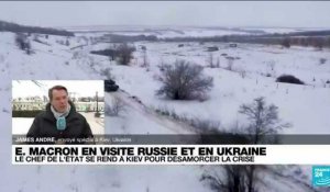 Ukraine : après Moscou, le déplacement d'Emmanuel Macron à Kiev est très attendu