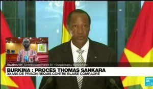 Burkina : 30 ans de prison requis contre Blaise Compaoré dans le procès Sankara